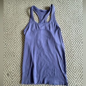 Lululemon Purple Swiftly Tech Razorback Tank Top 2.0. SIZE 4